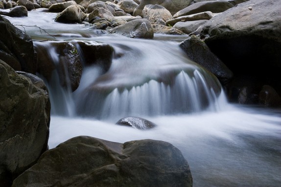 Fotografare l'acqua in movimento