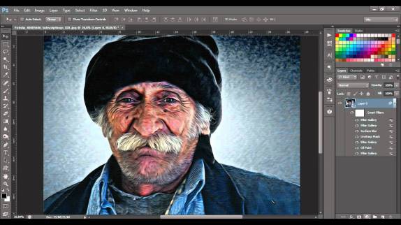 photoshop dipinto